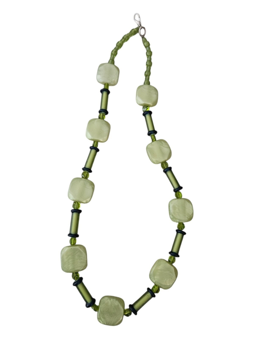 Green Beaded Necklace